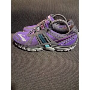 Brooks Pure Cadence 2 Women's Purple Gray Athletic Running Sneakers Shoes 10B